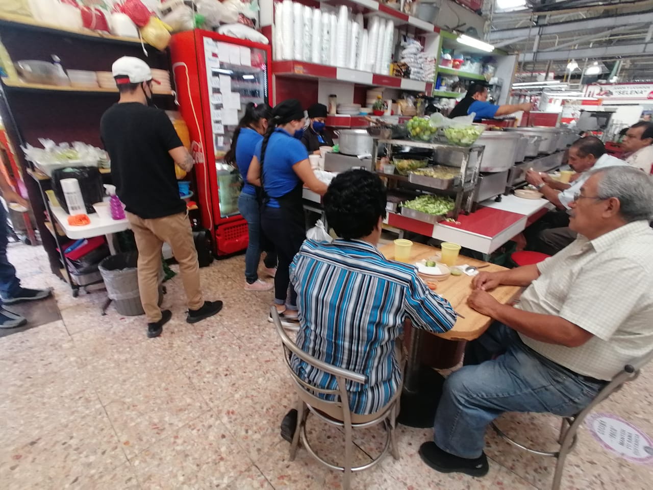 Mercado Martínez de la Torre - Cocina Paco